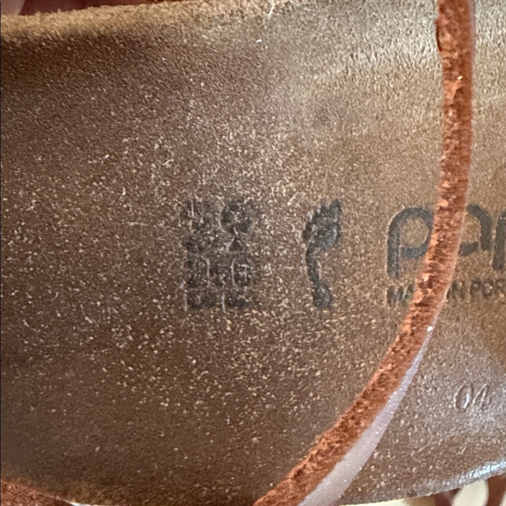 Papillio Brown Leather Sandals - Picture 10 of 10